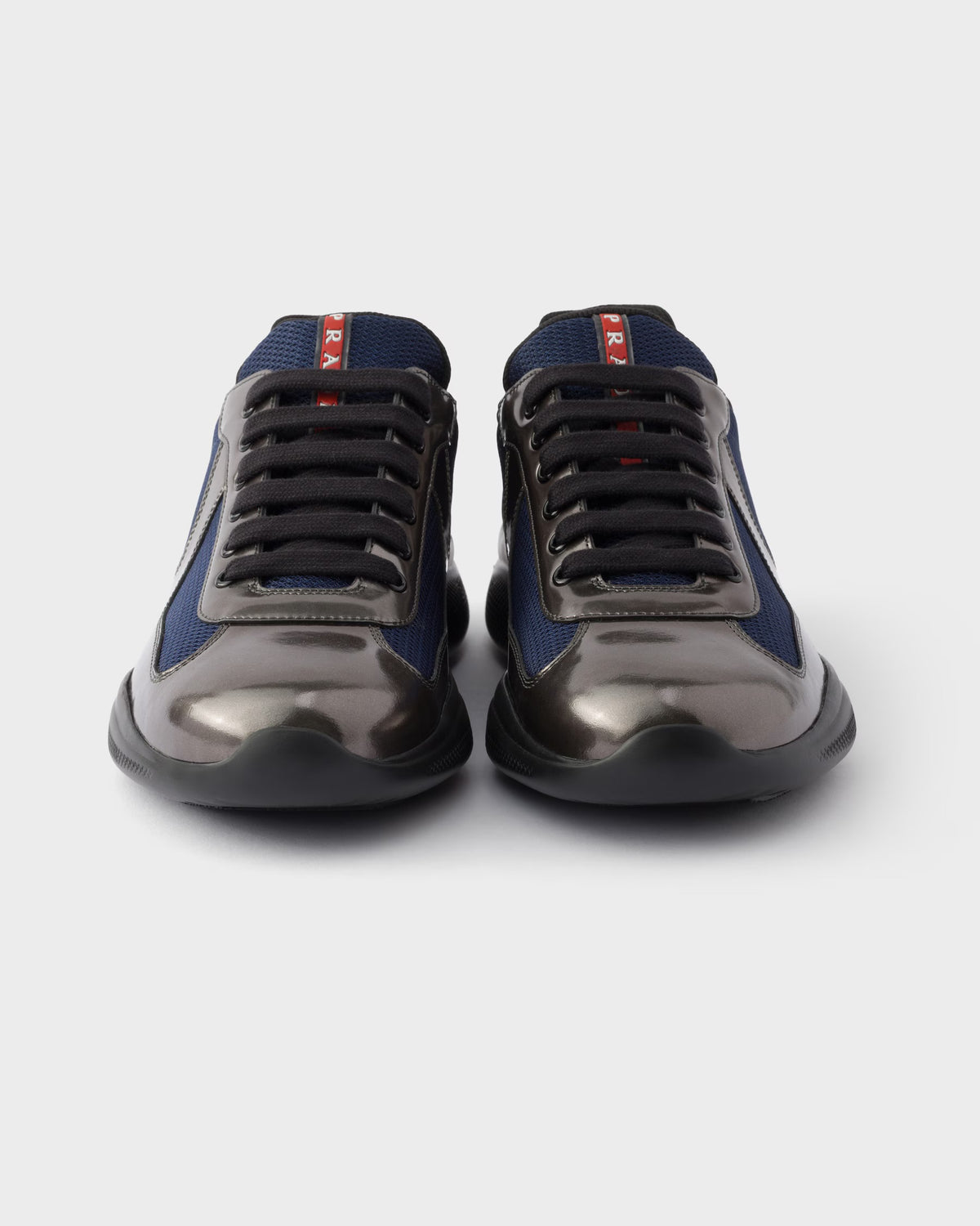 Prada America’s Cup en cuir verni et tissu