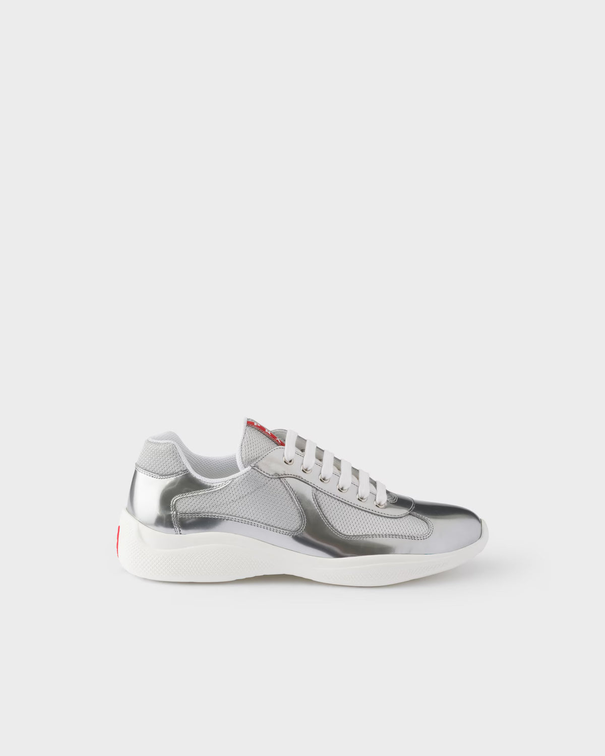 Prada America’s Cup en cuir verni et tissu