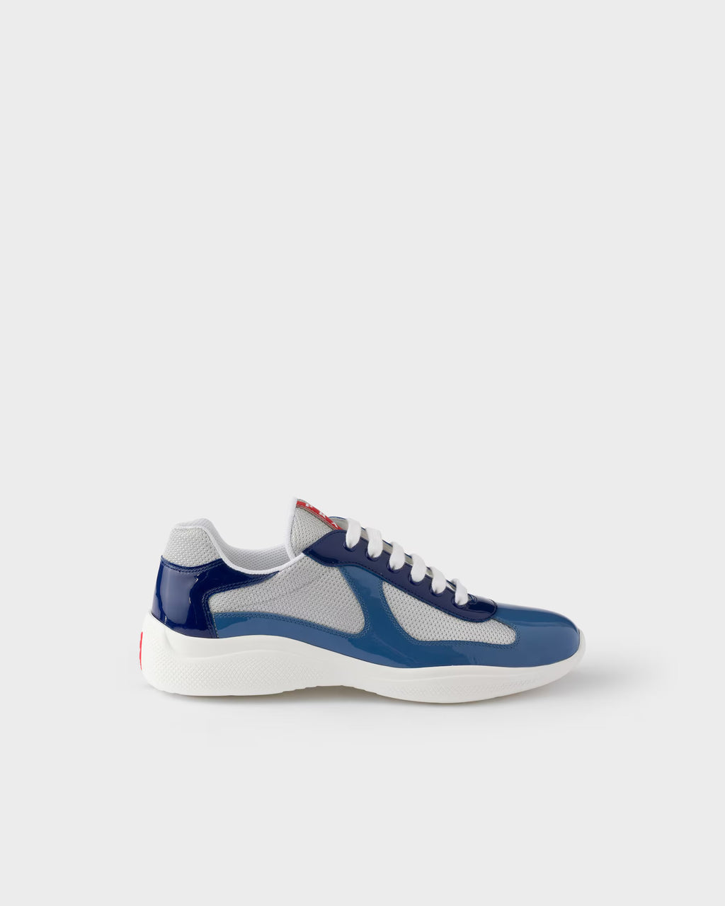 Prada America’s Cup en cuir verni et tissu