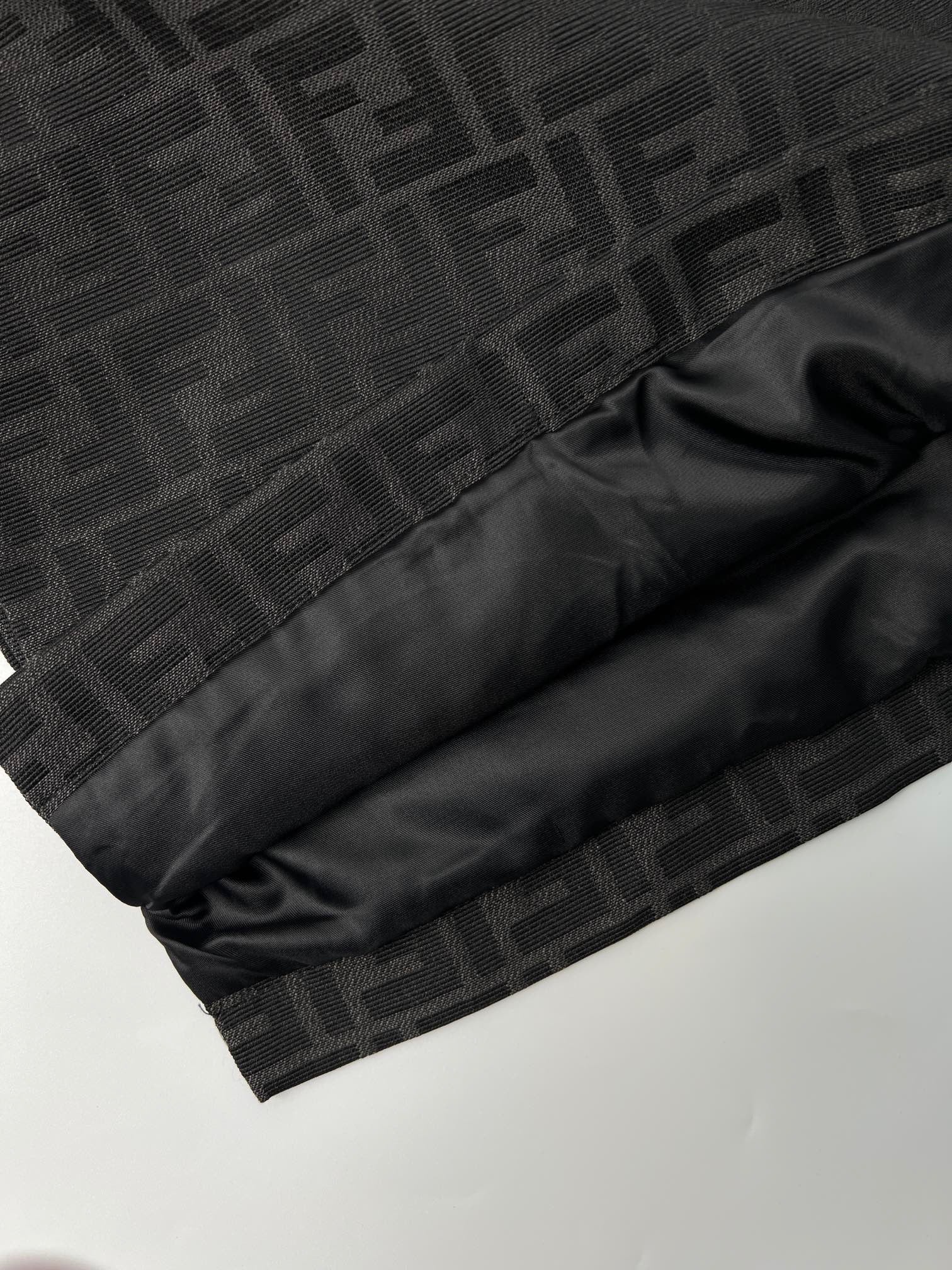 Veste Go-To Jacket en toile Fendi noire