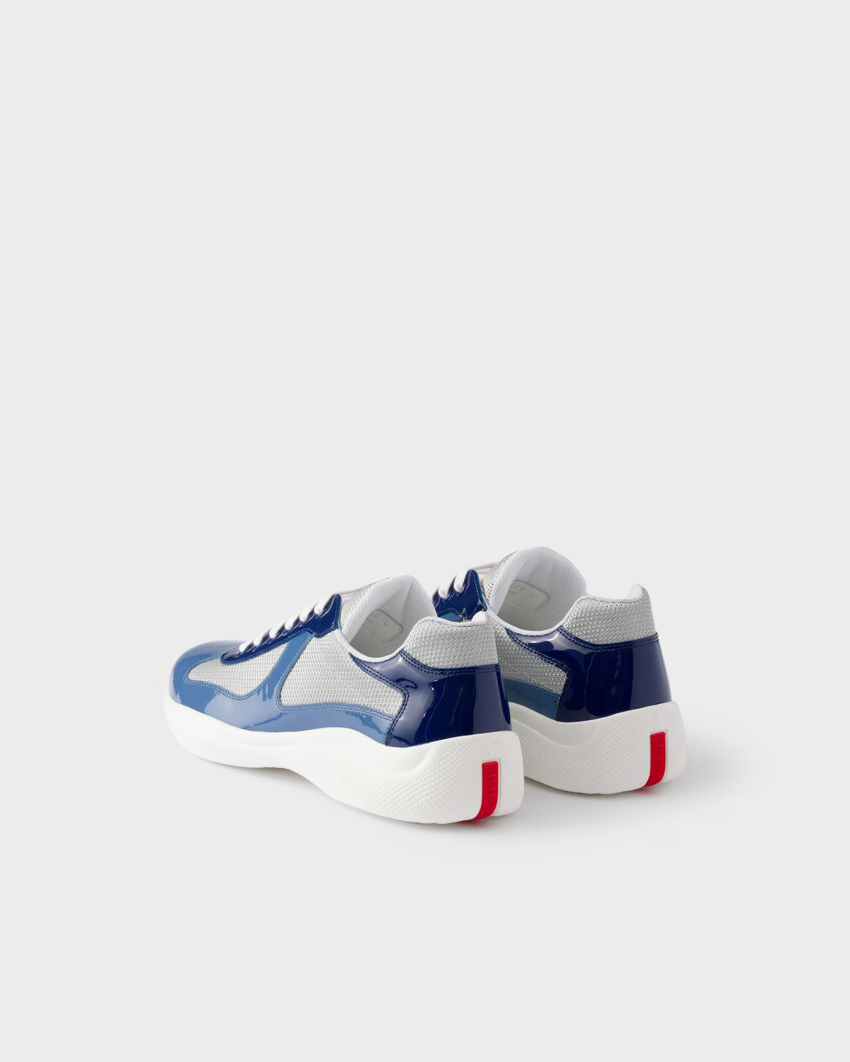 Prada America’s Cup en cuir verni et tissu