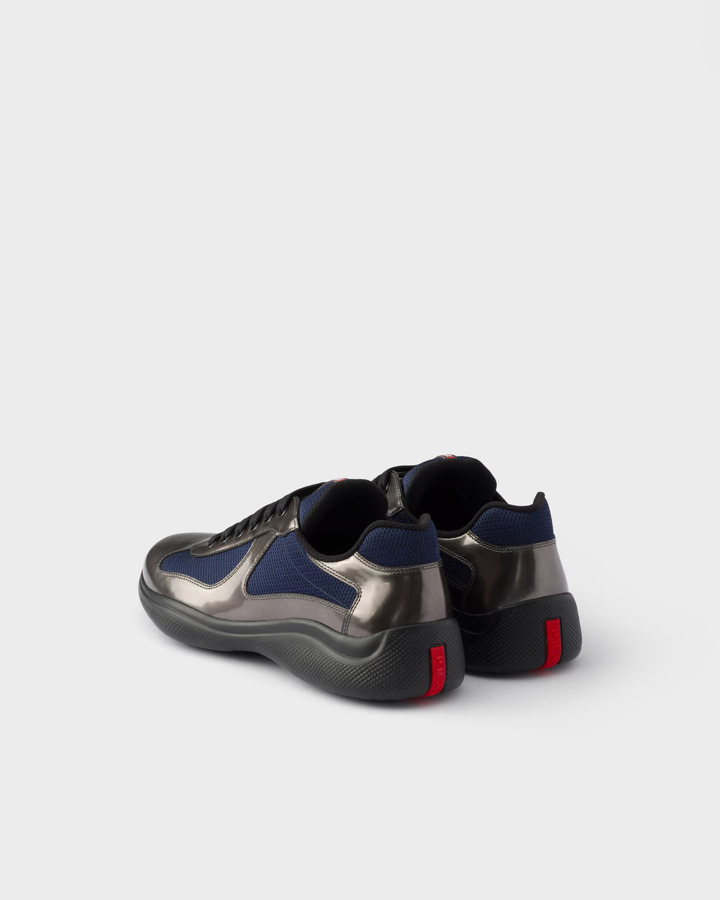 Prada America’s Cup en cuir verni et tissu