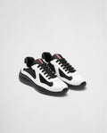 Prada America’s Cup en cuir verni et tissu
