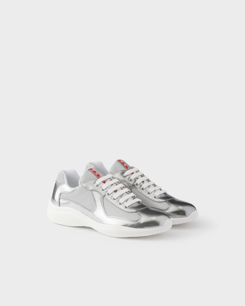 Prada America’s Cup en cuir verni et tissu