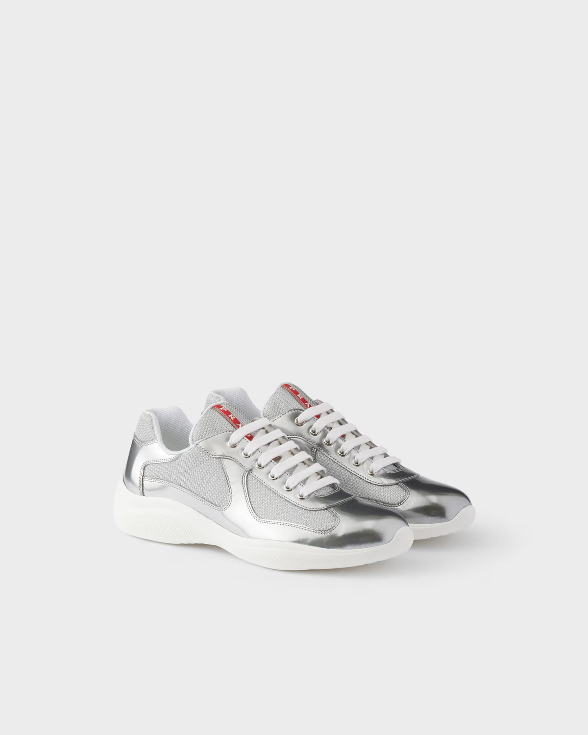 Prada America’s Cup en cuir verni et tissu