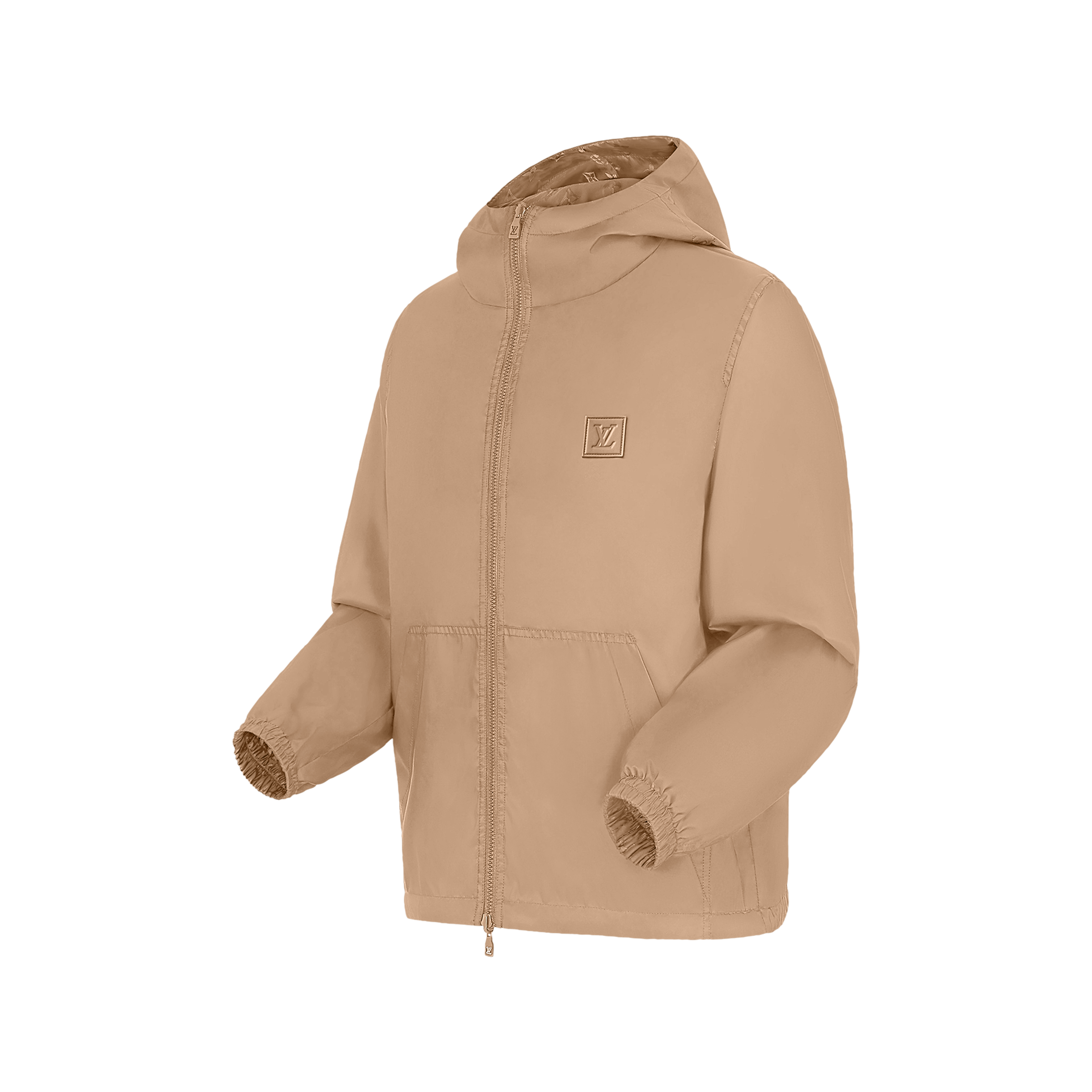 Veste réversible Monogram Louis Vuitton en nylon beige