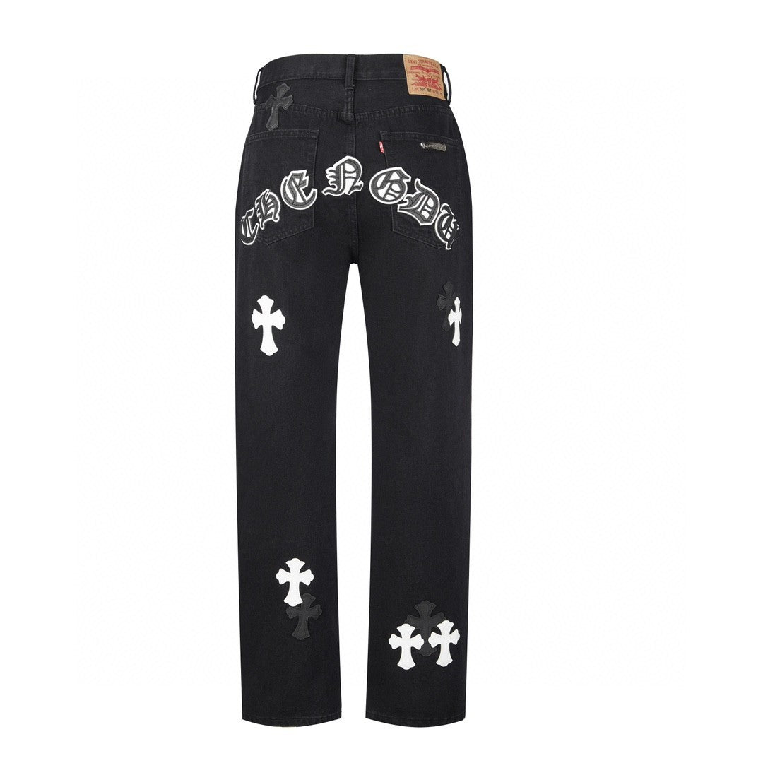 Jean Chrome Hearts