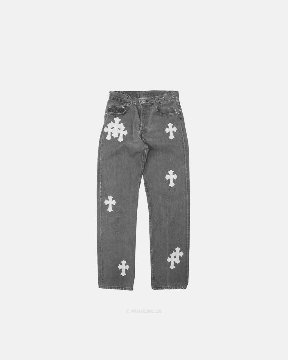 Jean Chrome Hearts