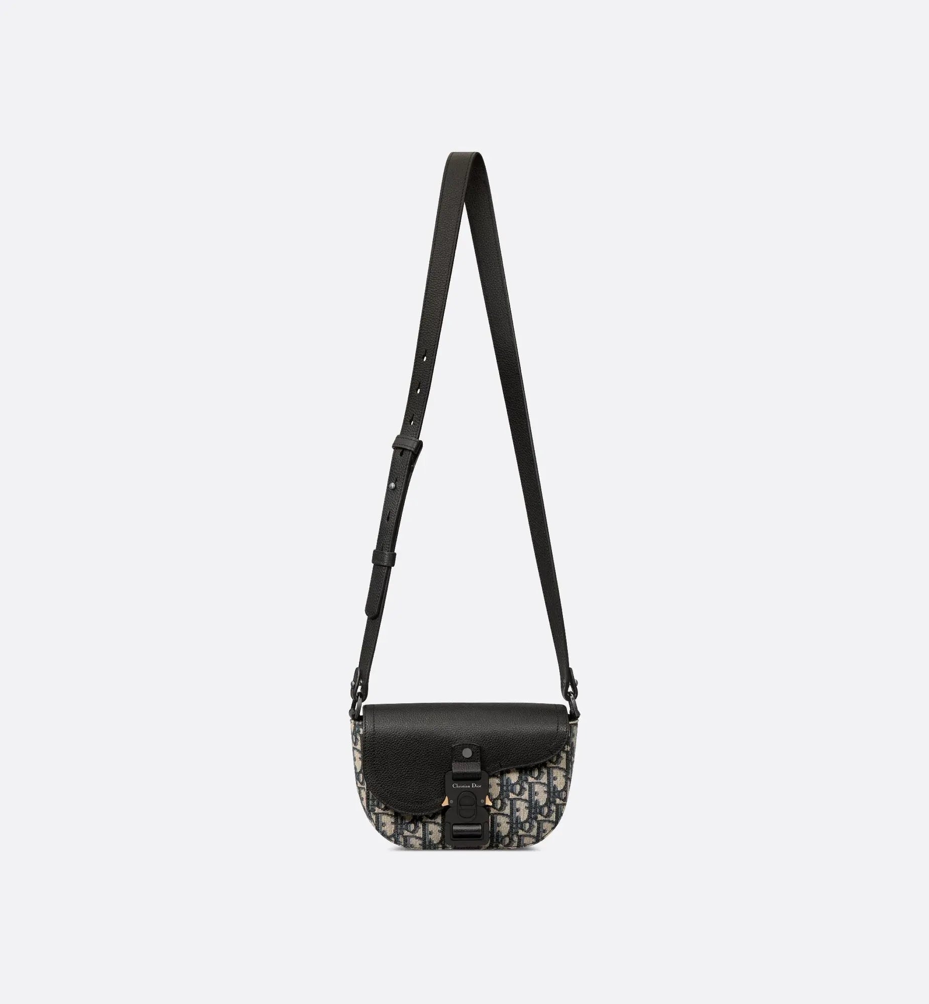 Mini sac Messenger à rabat Saddle Dior