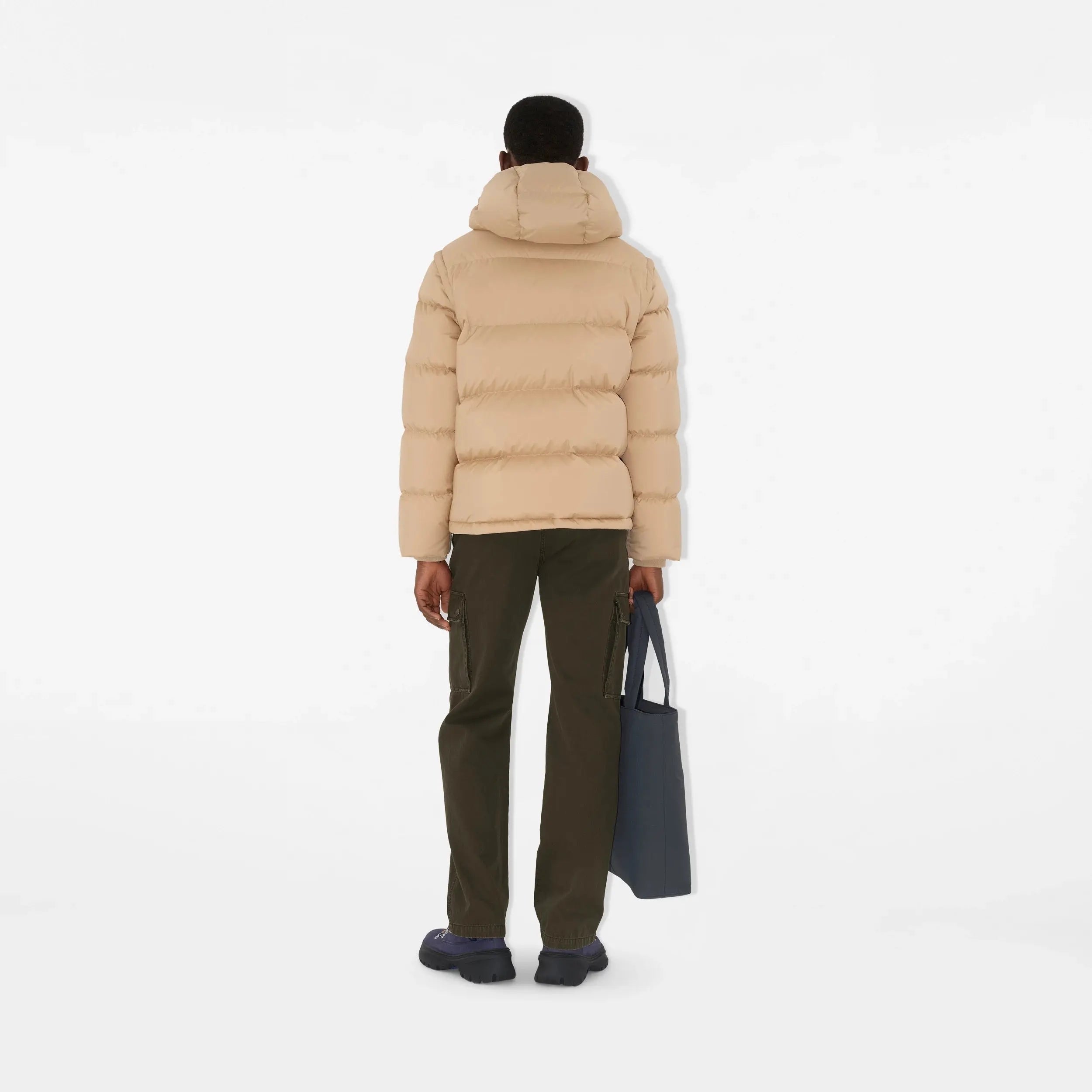 Doudoune à manches amovibles burberry