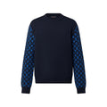 Pull à col rond Monogram en cachemire mélangé Louis Vuitton