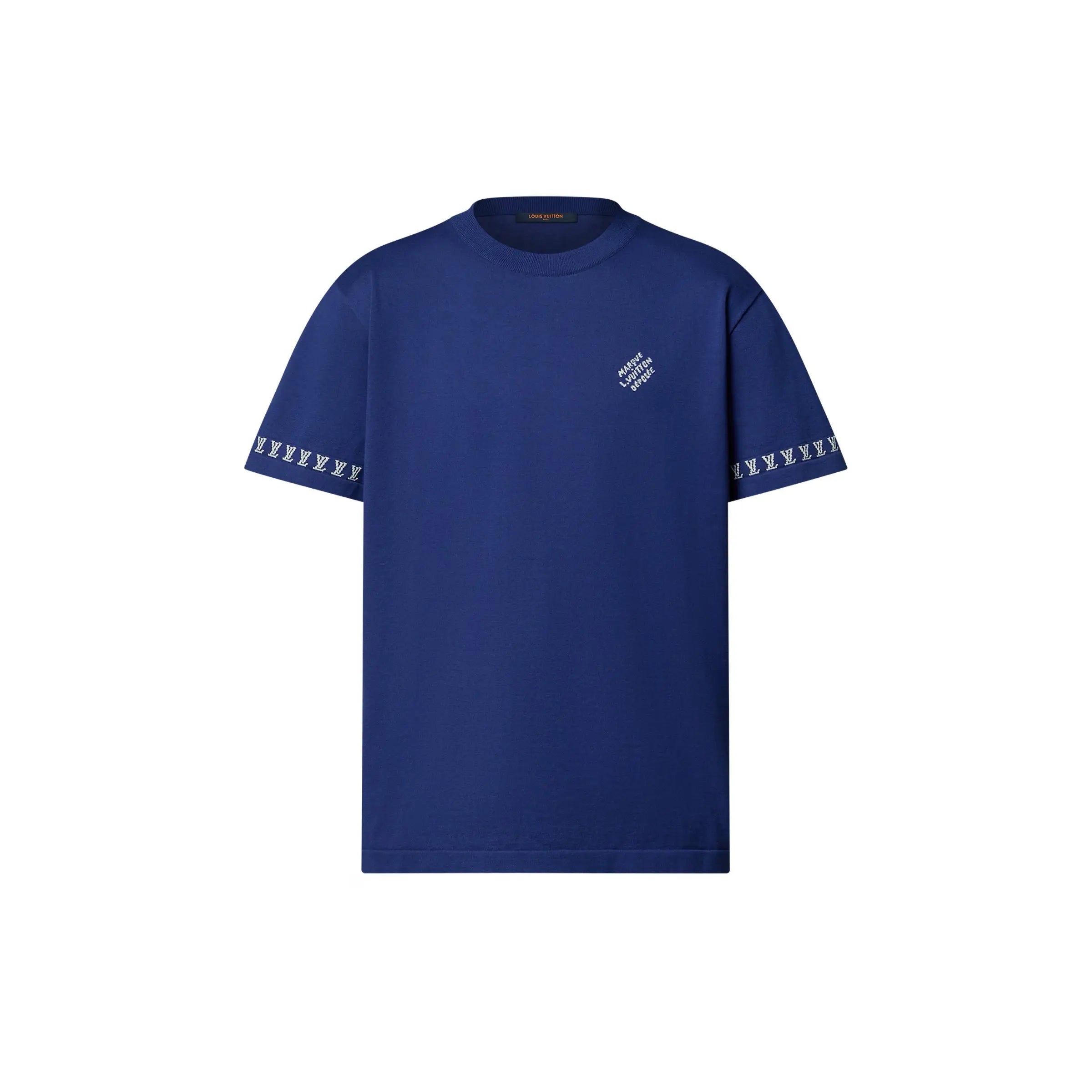 T-shirt manches courtes en coton Louis Vuitton