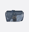 Mini sac Messenger à rabat Saddle Dior