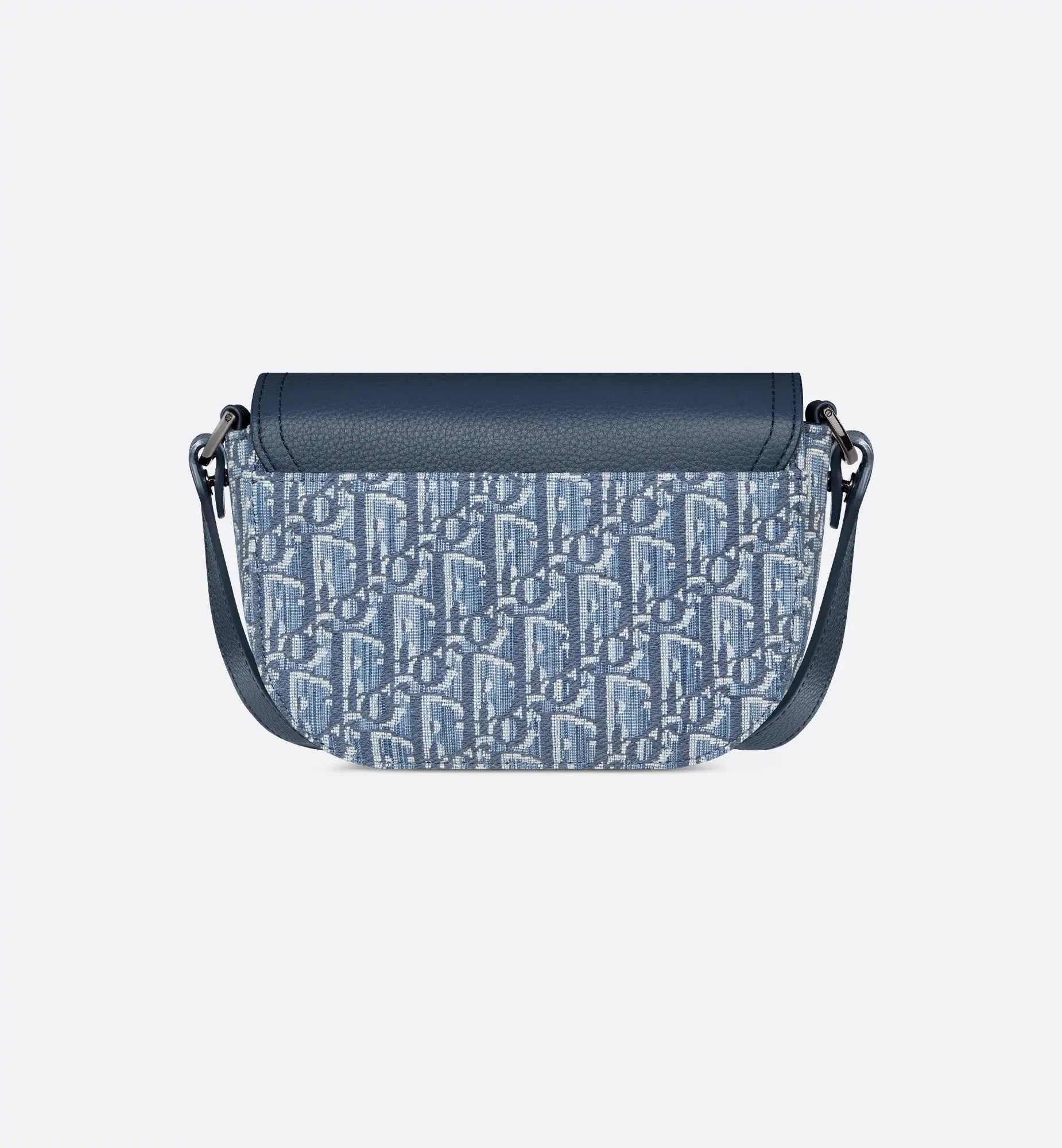 Mini sac Messenger à rabat Saddle Dior