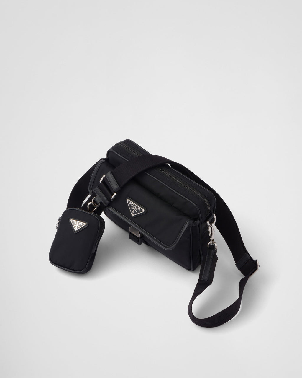 Sac Prada Re-Nylon et cuir Saffiano