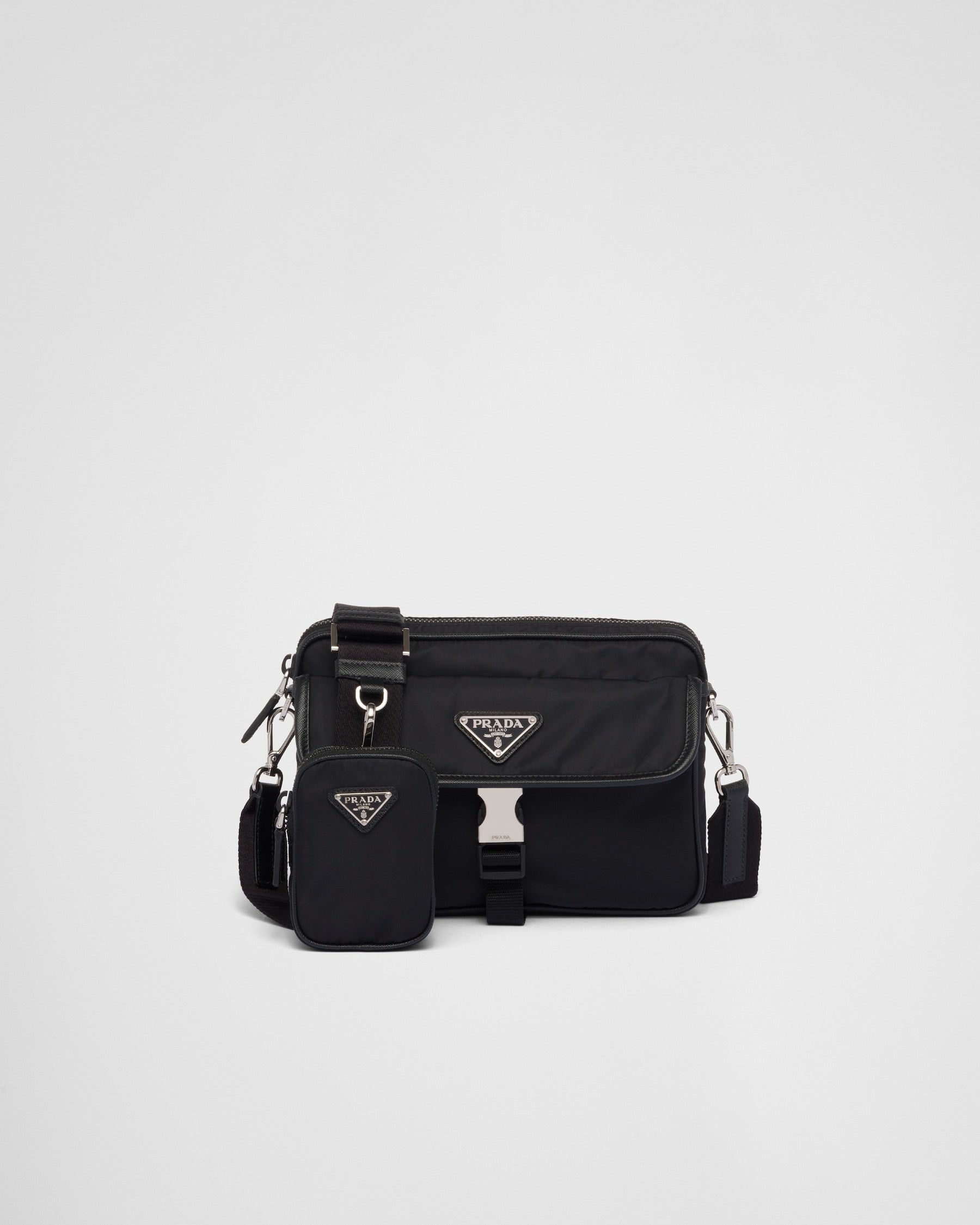 Sac Prada Re-Nylon et cuir Saffiano