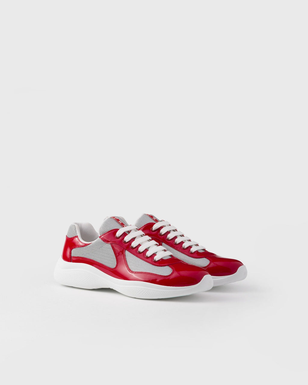Prada America’s Cup en cuir verni et tissu
