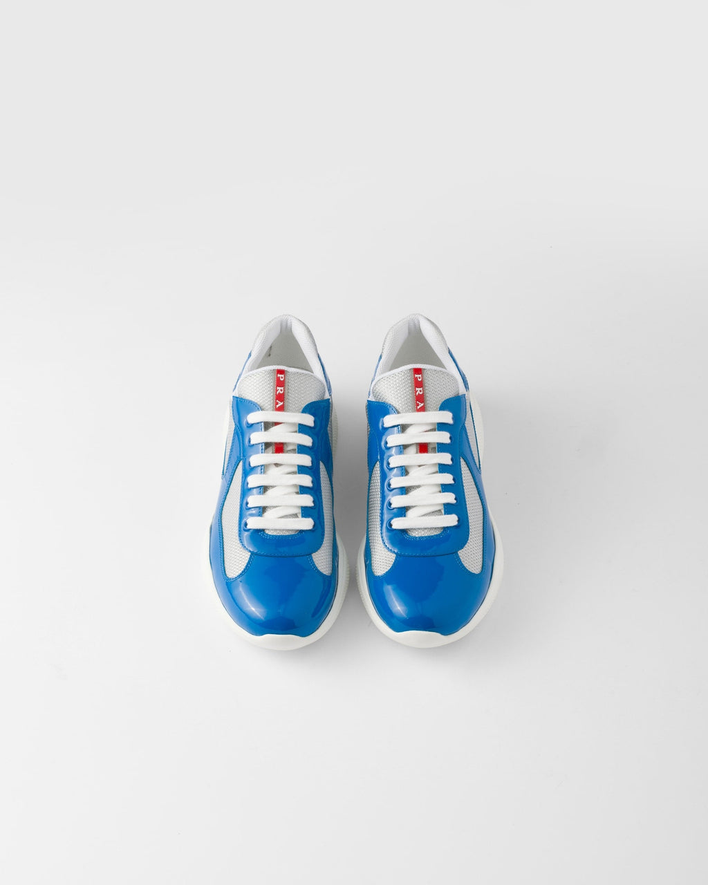 Prada America’s Cup en cuir verni et tissu
