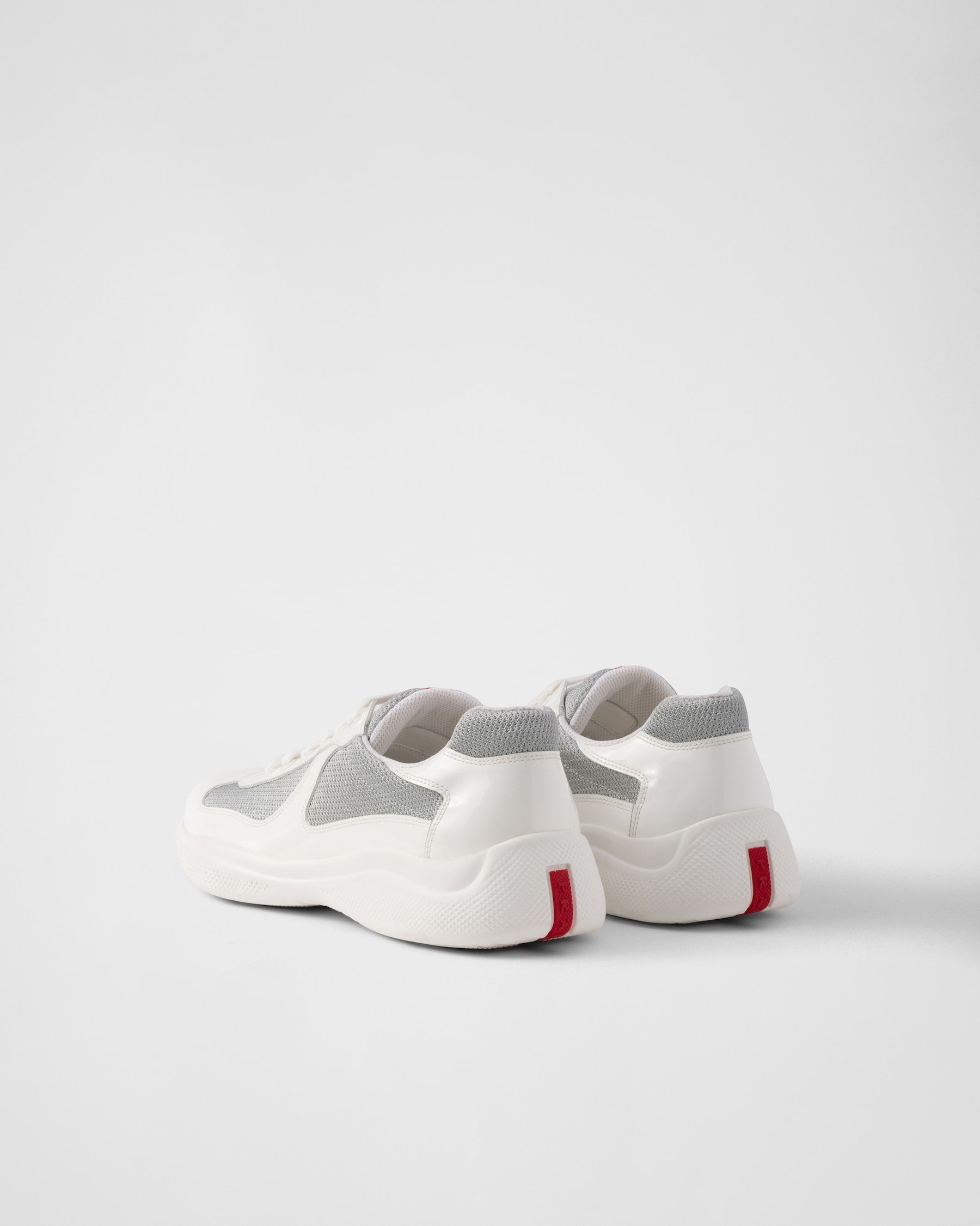 Prada America’s Cup en cuir verni et tissu