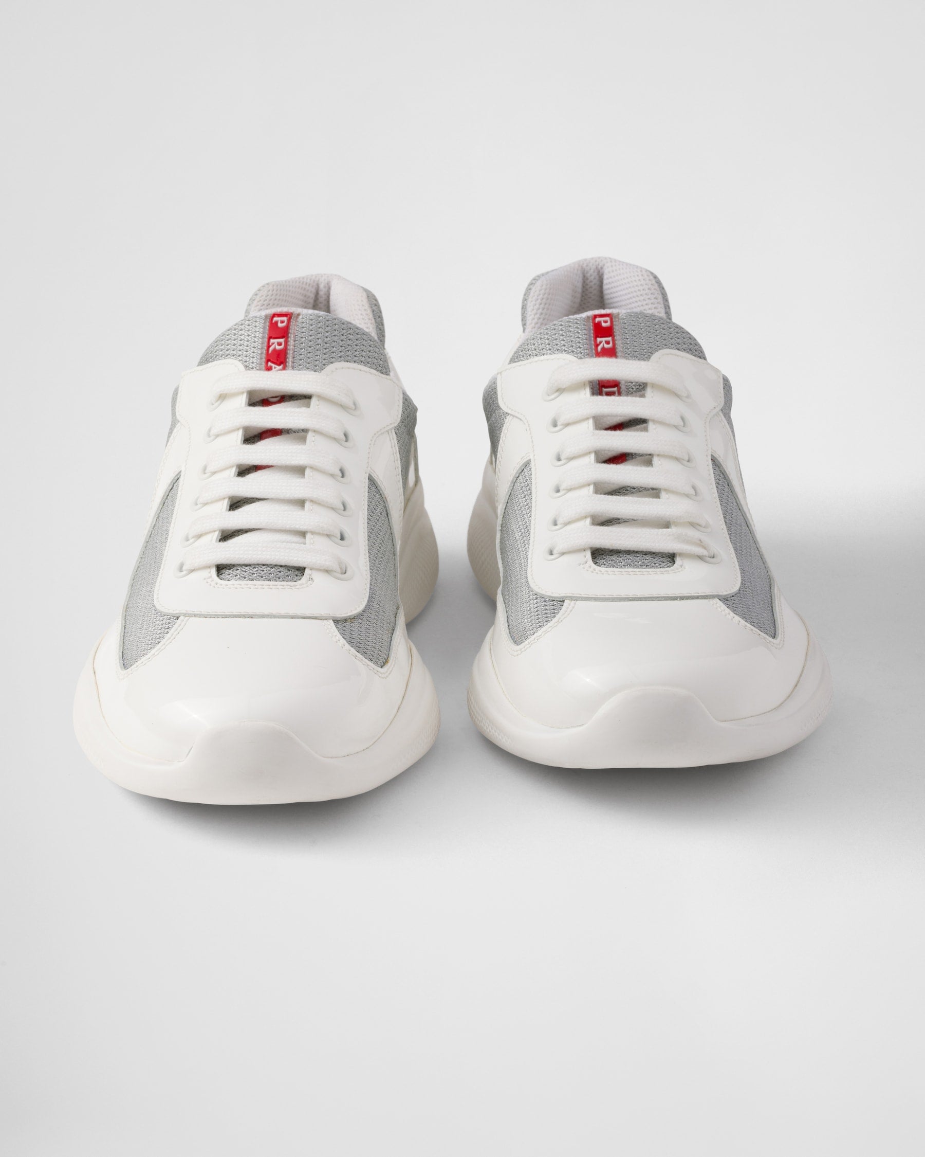 Prada America’s Cup en cuir verni et tissu