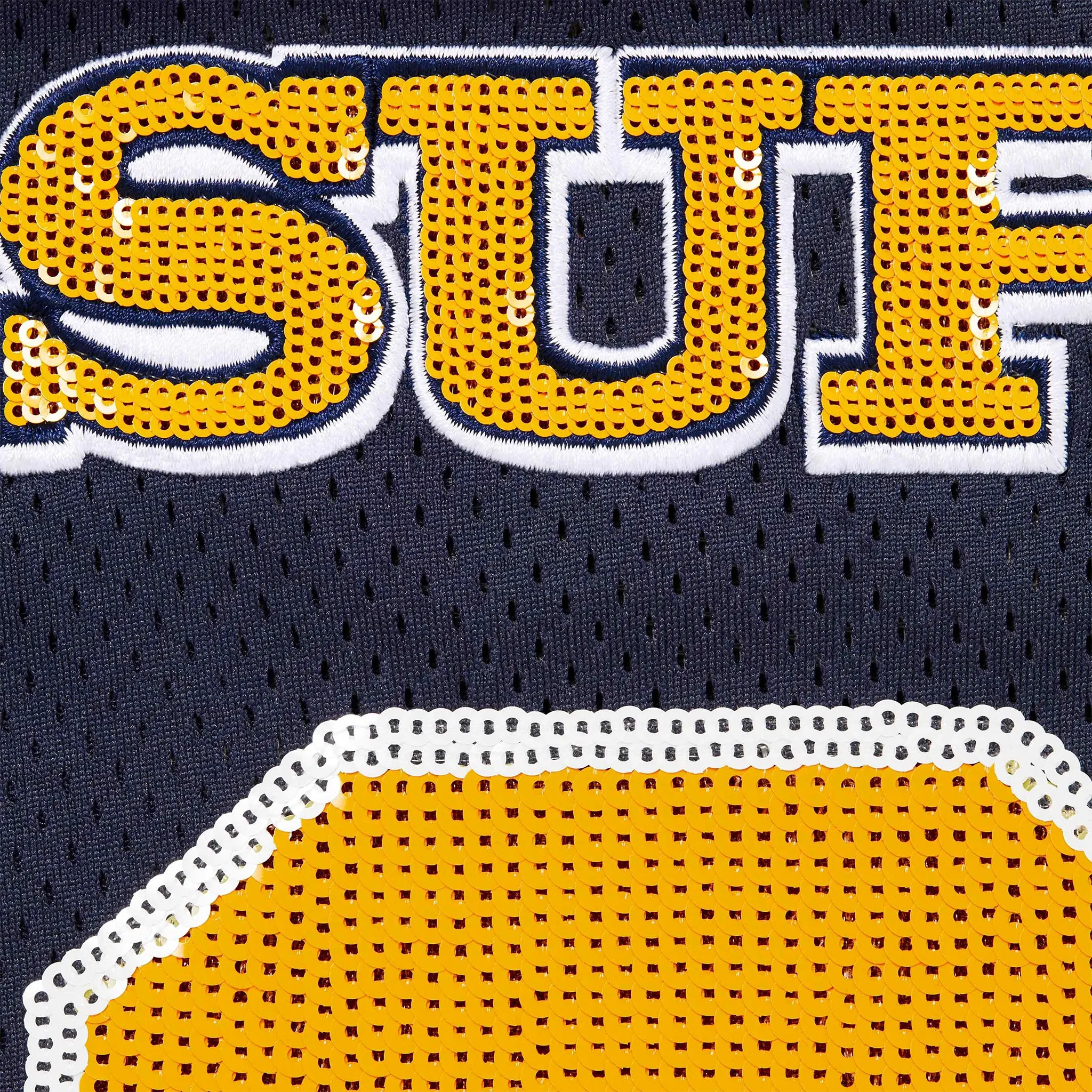 T-shirt Supreme Sequin Navy Jersey (FW25)