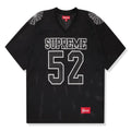 T-shirt Supreme Spiderweb Black Football Jersey